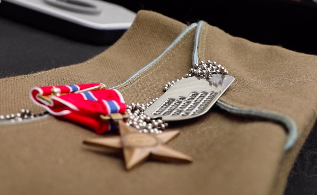 (Screenshot/<a href="https://www.dvidshub.net/video/808425/heroism-knows-no-age-wwii-veteran-presented-bronze-star-medal-75-years-later">Staff Sgt. Kimberly Hill/DVIDSHUB</a>)
