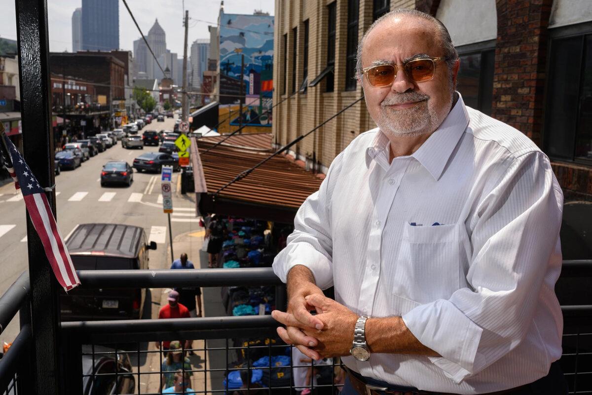“If it is happening here, it is happening everywhere,” says Joe Mistick of the economic problems facing Pittsburgh’s Strip District. (Justin Merriman)