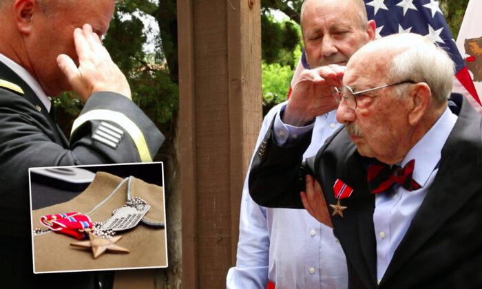 ‘Heroism Knows No Age’: WWII Veteran Receives Medal 75 Years After It Was Awarded
