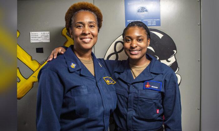 Navy Mom and Daughter Get Rare Chance to Serve on the Same Ship: ‘It’s Awesome’
