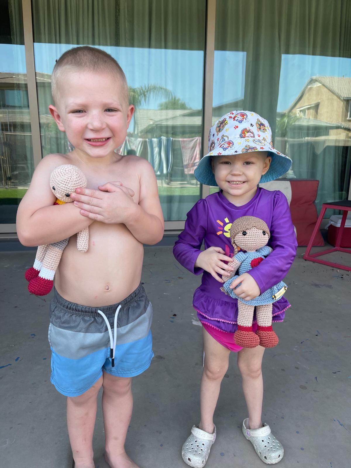 Mack Porter and Payson Altice were both battling cancer when they first met. (Courtesy of <a href="https://www.instagram.com/macky.strong/">Danielle Porter</a>)