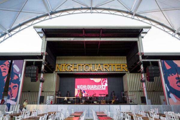 NightQuarter live music venue has implemented assigned seating to comply with COVID Safe procedures at Sunshine Coast, Australia. (NightQuarter)