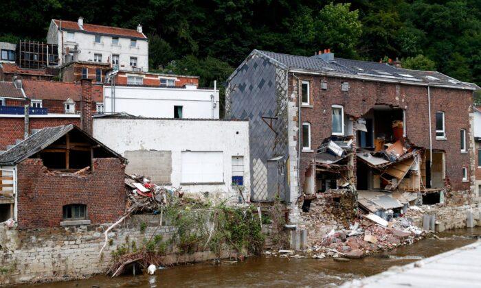 One Month After Floods, Belgians Try to Rebuild