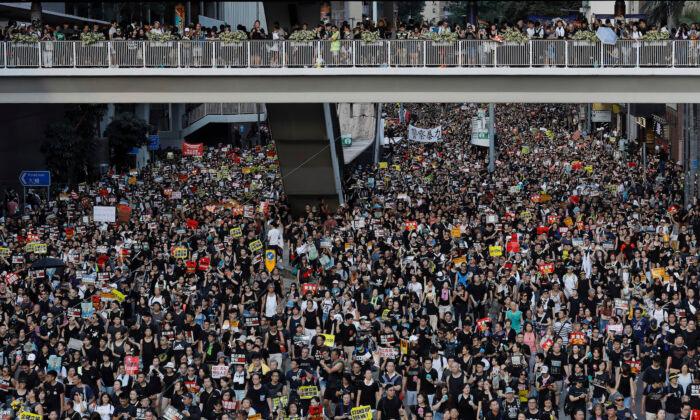 Report: Hong Kong Police Investigating Protest Group