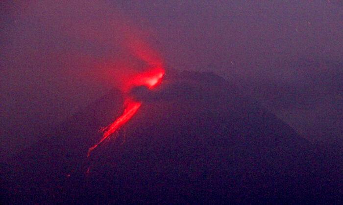 Lava Streams From Indonesia’s Mount Merapi in New Eruption