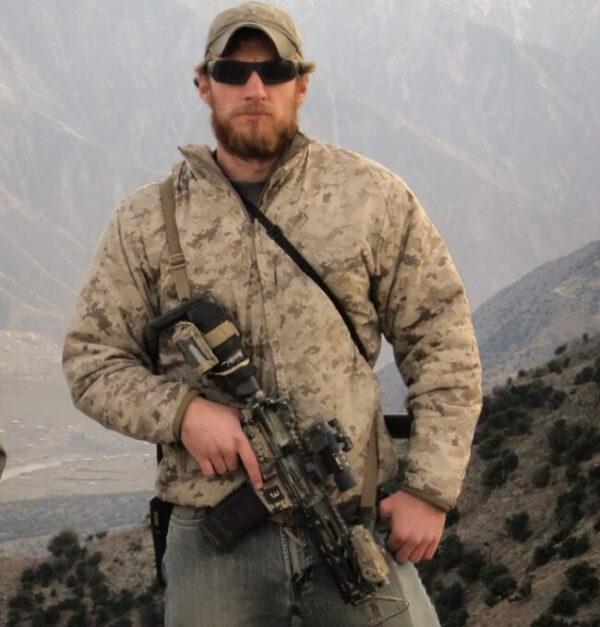 Navy SEAL Aaron Vaughn in Afghanistan. (Courtesy of the Vaughn Family)