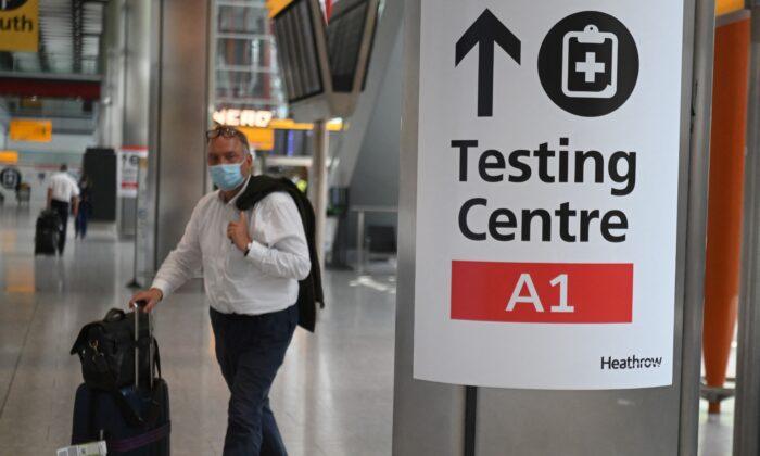 UK Government Warns 80 PCR Travel Test Firms on ‘Cowboy’ Pricing