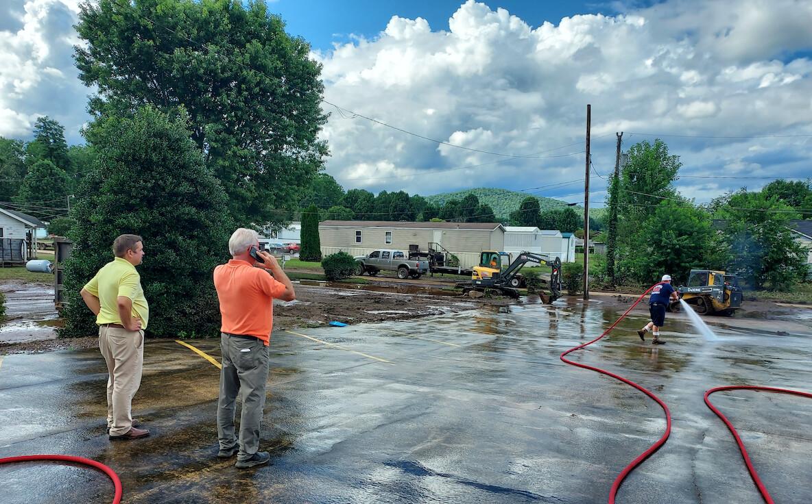 In the Wake of Tropical Depression Fred, a Western North Carolina Church Lends a Hand
