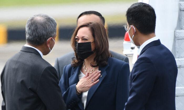 Harris Arrives in Singapore to Begin Southeast Asia Visit as US Focuses on Countering China in Indo-Pacific
