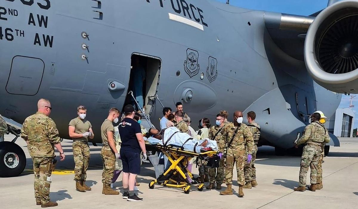 Girl Born on Afghanistan Evacuation Flight Named After Plane’s Call Sign