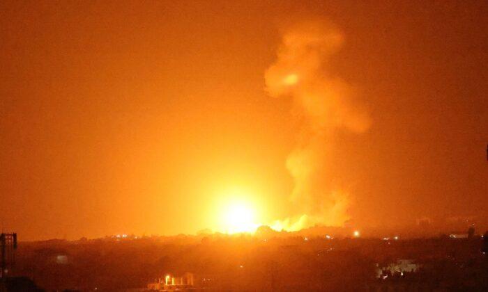 Israel Carries Out Strikes on Hamas Sites in Gaza