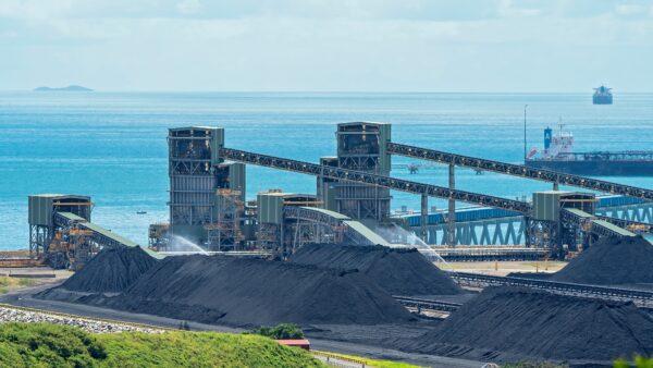 Port of Hay Point terminal exporting thermal and metallurgical coal in Queensland, Australia in March 2021. (Jackson Stock Photography/Shutterstock)