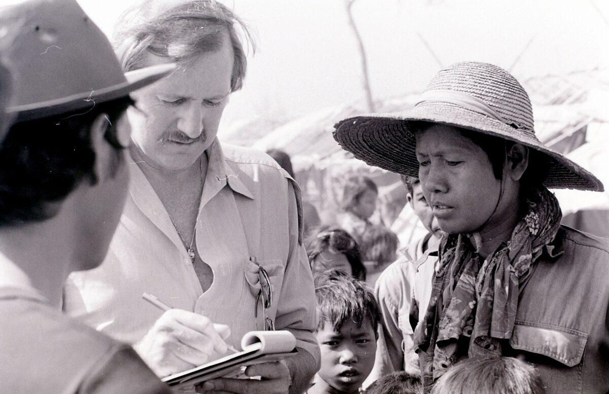 Ron Yates is seen in Vietnam in a file photograph. (Courtesy of Ron Yates)