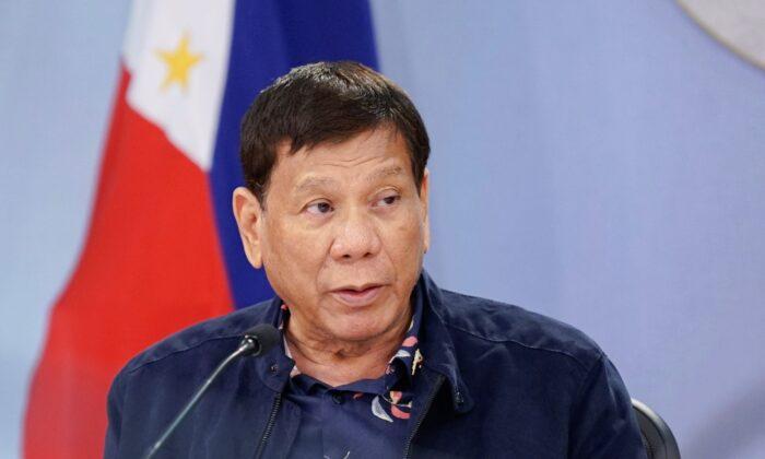 Duterte Confirms He'll Run for Philippines Vice President Next Year