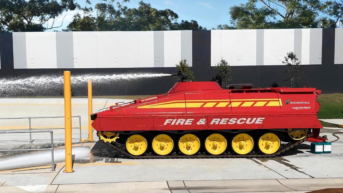 Australia Funds 5G Autonomous Firefighting Tanks