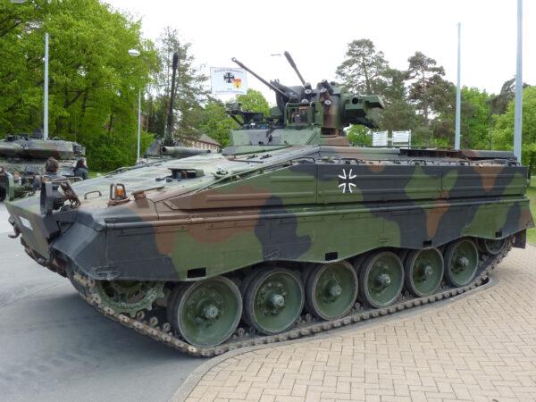 German Army Marder tank on May 12, 2012. (Kombat/Wikimedia Commons)