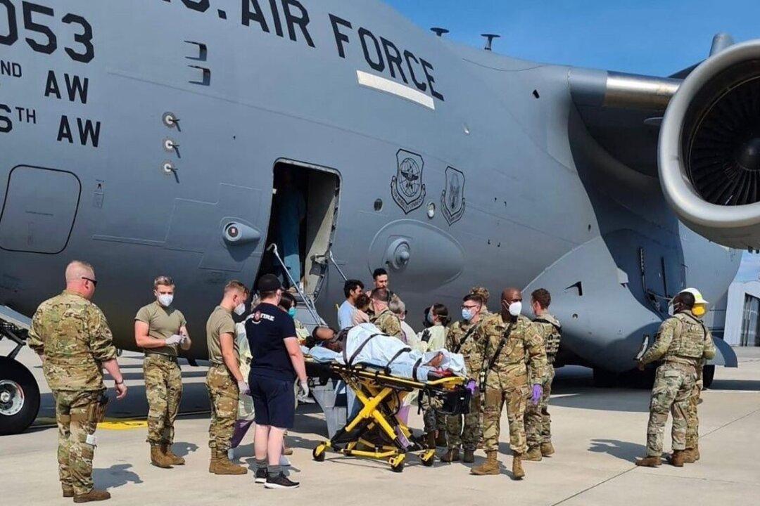 Baby Born on Afghanistan Evacuation Flight Named After Aircraft Call Sign