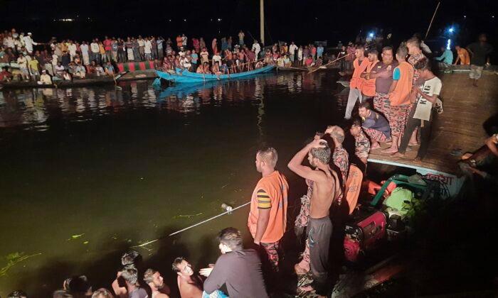 Passenger Boat in Bangladesh Sinks After Collision, 22 Dead