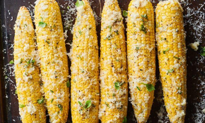 You Need This Cheesy Garlic Butter Corn Before Summer Ends
