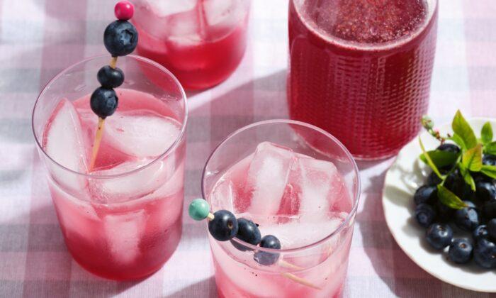 Refresh Yourself With a Blueberry Shrub