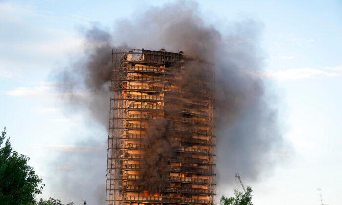 Cladding Questions Arise in Milan’s 20-Story Building Blaze