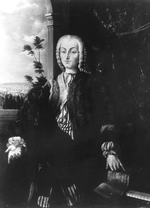 Portrait of Bartolomeo Cristofori, inventor of the piano, circa 1726. (Public Domain)