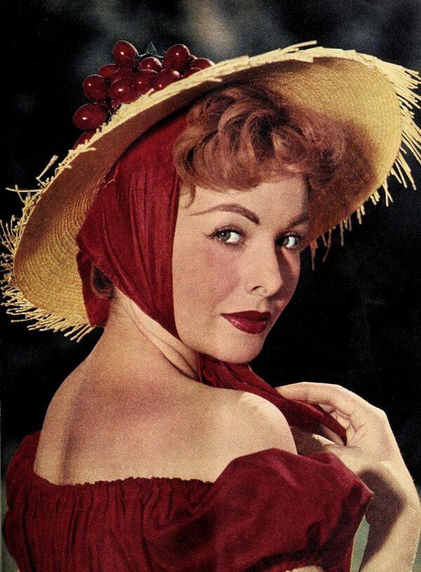 Jeanne Crain, pictured here in 1954, plays Margy in 1945's "State Fair." (Public Domain)