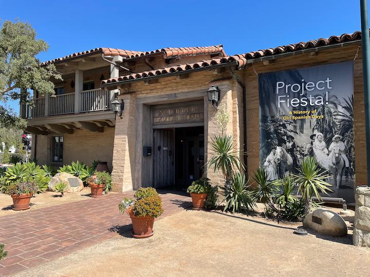 The entrance to the Santa Barbara Historical Museum in Santa Barbara, Calif. (Photo courtesy of Bill Gough)