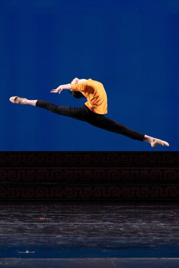 Lin seeks to convey through dance the complex set of emotions. (Edward Dye)