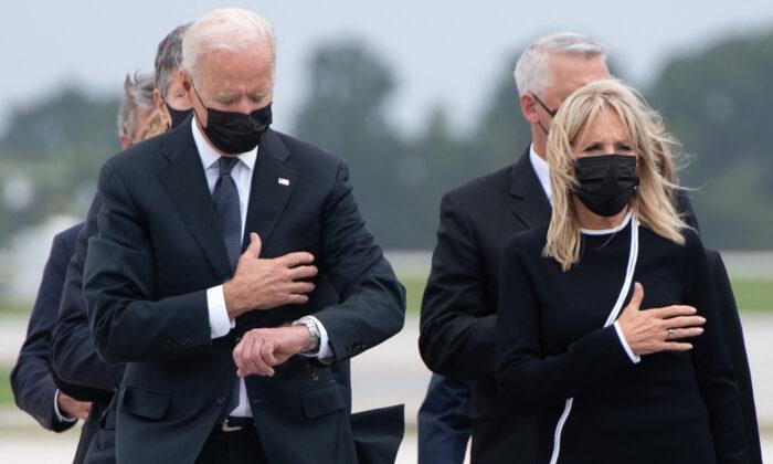 USA Today Corrects ‘Fact Check’ That Claimed Biden Didn’t Check His Watch During Dignified Transfer Ceremony