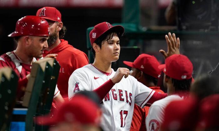 Ohtani Strikes Out 8 on 117 Pitches, Angels Beat Rangers 3-2