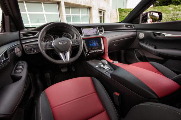 From the driver's seat. (Courtesy of Infiniti)