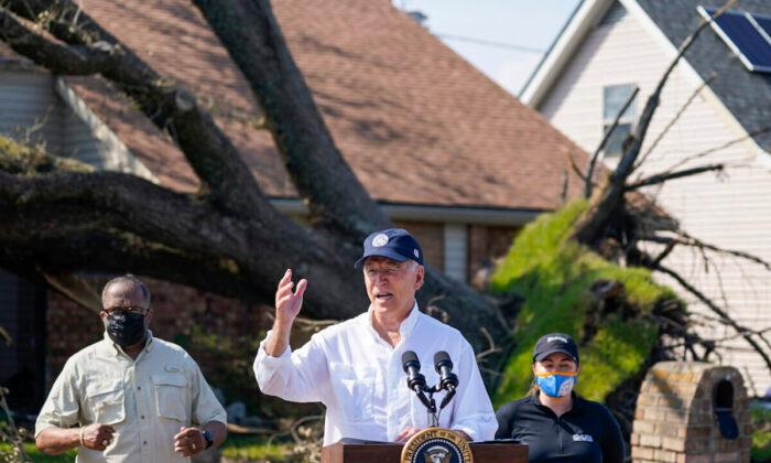 Biden Says Feds ‘Moving Quickly’ to Boost Gasoline Deliveries to Areas Hit Hard by Hurricane Ida