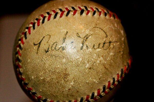 Baseball signed by Babe Ruth. (Depositphotos.com)