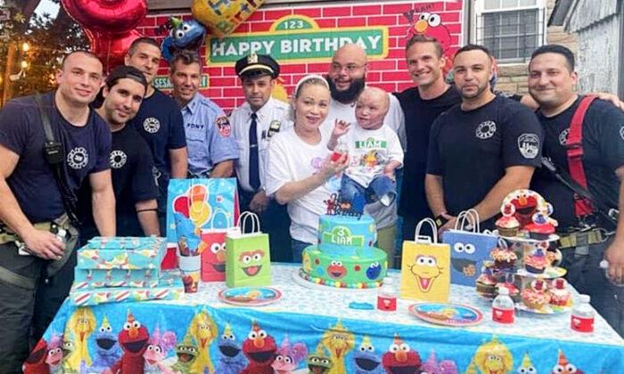 Baby Who Suffered Burns to 95 Percent of His Body Turns 3, Celebrates With Fire Crew Who Saved His Life
