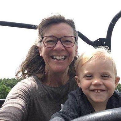 Marianne Clyde spends each Monday with her 2-year-old grandson Max. (Courtesy of Marianne Clyde)