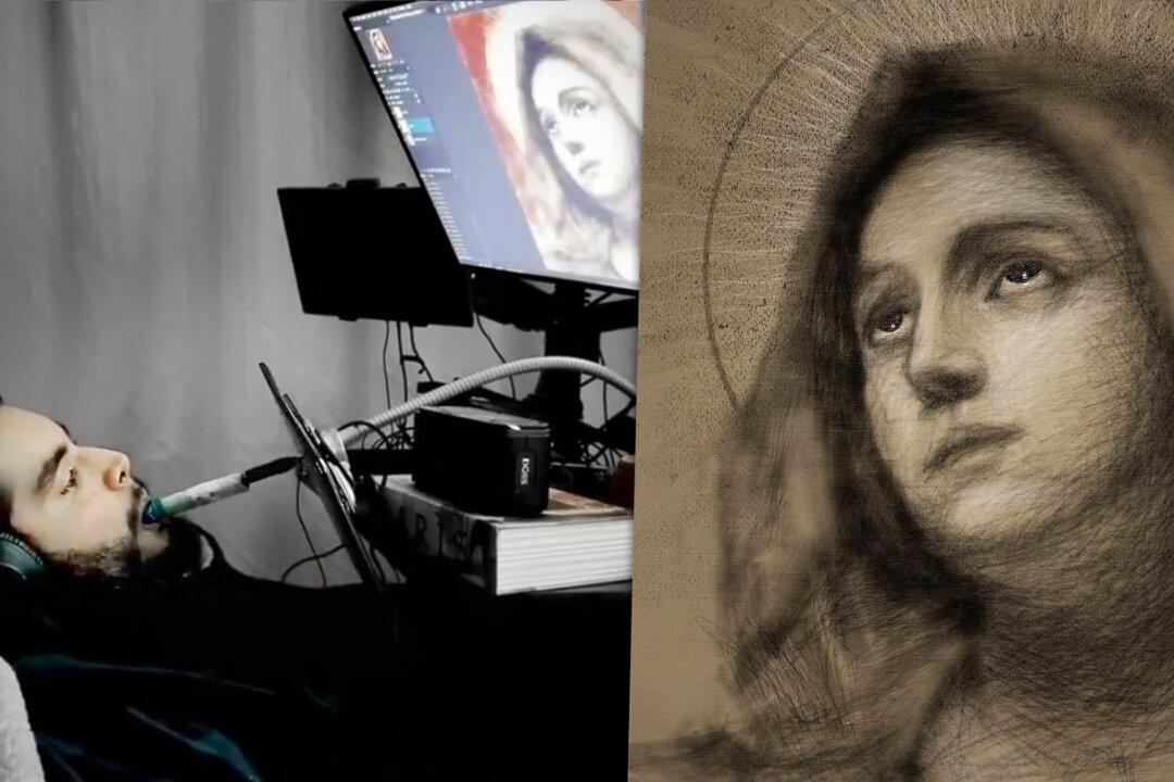 California Artist, 29, Became Paralyzed, but Learns to Create Stunning Artworks With His Mouth