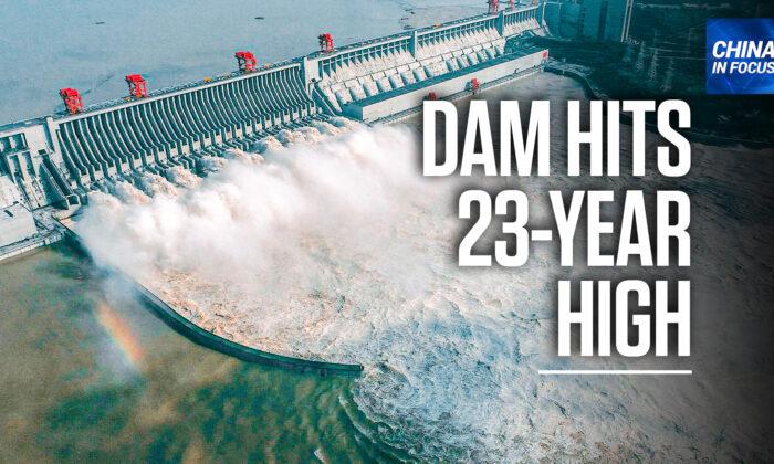 China’s Three Gorges Dam Hits 23-year High