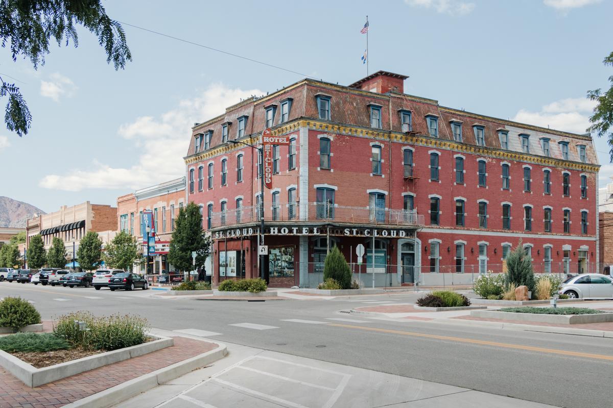 Downtown Cañon City's Hotel St. Cloud, a landmark hotel from 1887, is undergoing redevelopment. (Dennis Lennox)