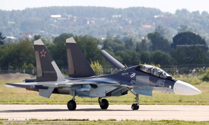 Russia Moves Sukhoi Su-30 Fighter Jets to Belarus to Patrol Borders, Minsk Says
