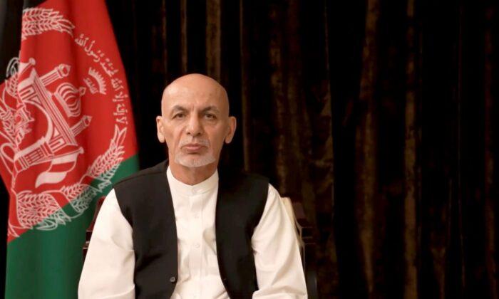 Exiled Ghani Apologizes to Afghan People