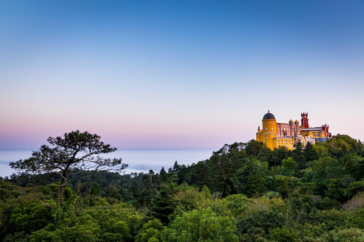 Built by Ferdinand II, the king consort of Portugal’s Queen Mary II, Pena Palace is a reflection of the Austrian prince’s dedication for fostering the arts in his adopted country. (Luis Duarte/PSML)