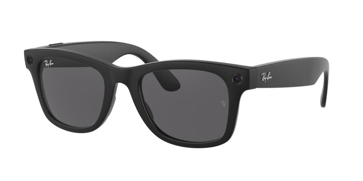 Facebook and Ray-Ban's first smart glasses which launched on Sept. 9, 2021. (Ray-Ban and Facebook/Handout via Reuters)