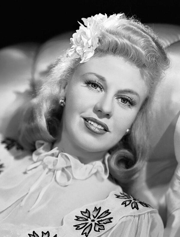 The real star of the film is Ginger Rogers, here in 1943. (Public Domain)