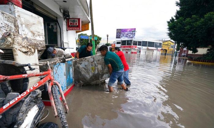 Flooding North of Mexico City Leaves Streets Submerged