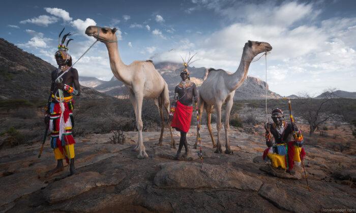 Photographer Captures Wild Hikes With Kenyan Tribes in Breathtaking Photo Series