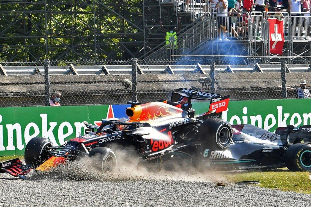 Hamilton and Verstappen Blame Each Other for Monza Crash