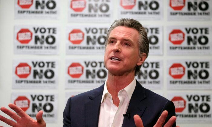 California Gov. Newsom Facing Recall as Voters Hit the Polls