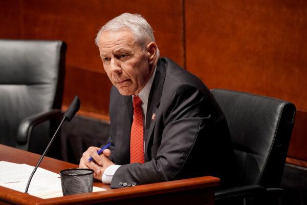 U.S. Rep. Ken Buck (R-Colo.) questions witnesses at a House Judiciary Committee hearing on police brutality and racial profiling in Washington on June 10, 2020. (Greg Nash-Pool/Getty Images)
