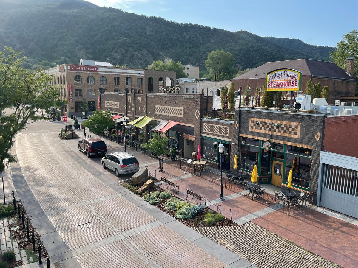 The town of Glenwood Springs, Colo. (Janna Graber)
